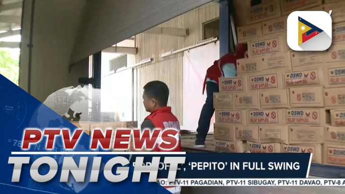 Gov’t preps for ‘Ofel’, ‘Pepito’ in full swing; PBBM says gov’t prepositioned relief goods, needed equipment early