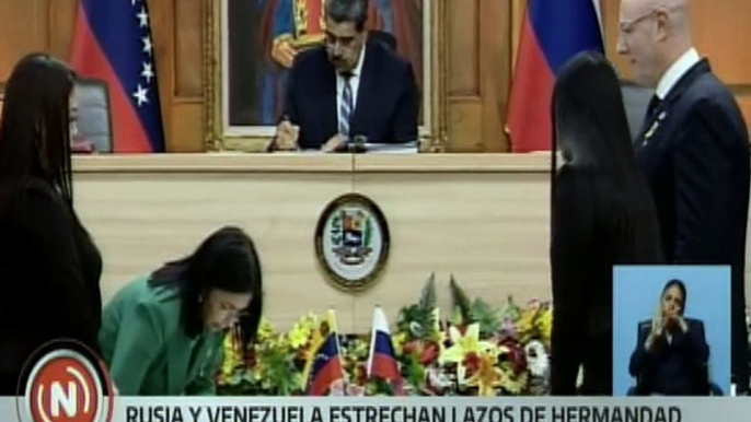 Venezuela y Rusia consolidan una relación ¨libre de sanciones¨ con la firma de 17 acuerdos