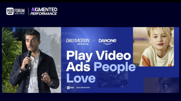 Quand l'IA et l'attention révolutionnent les performances média - Dailymotion Advertising x Danone