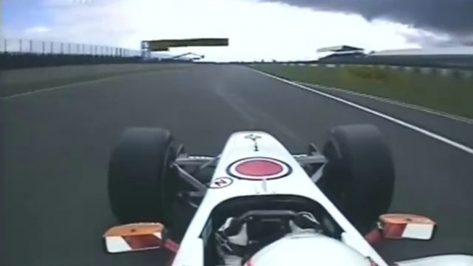 F1 – Jenson Button (BAR Honda V10) Onboard – Great Britain 2004