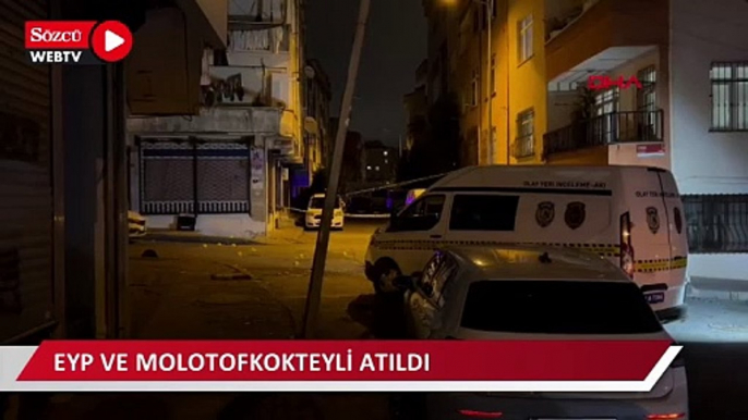 İstanbul sokakları karıştı: EYP ve molotofkokteyli atıldı