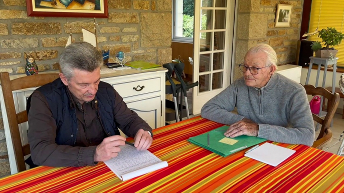 Plantation de 800 chênes rouge près du Costour, le témoignage de Ferdinand QUENEA.