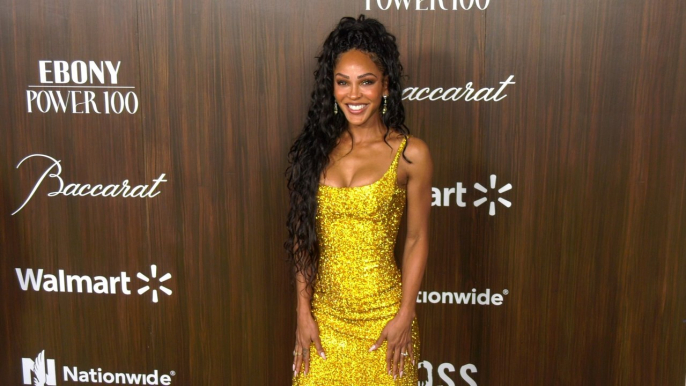 Meagan Good "2024 EBONY Power 100 Gala" Green Carpet