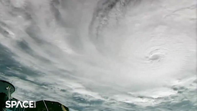 Amazing Views Of Category 5 Hurricane Milton - Views From Space Station