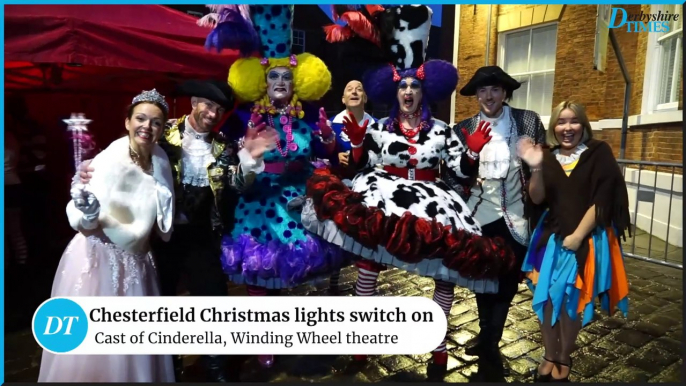 Chesterfield Christmas lights switch on 2024