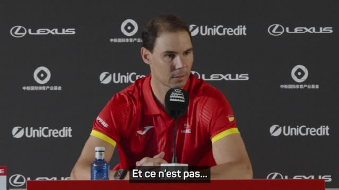 Espagne - Nadal : "Il n'y a pas d'adieu idéal"