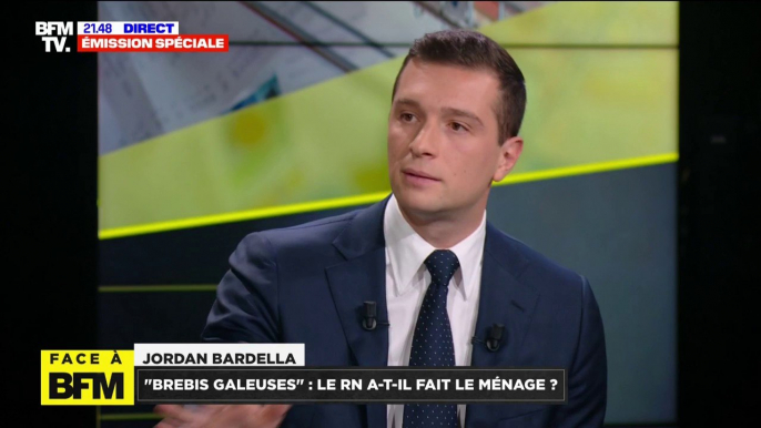 En plein procès de Marine Le Pen, Jordan Bardella affirme que "ne pas voir de condamnation à son casier judiciaire" est primordial pour être parlementaire