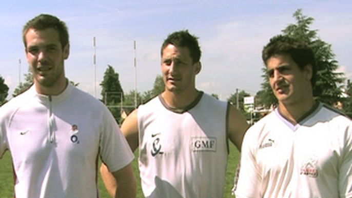 Le trio bigourdan du TPR (Tarbes Pyrénées Rugby