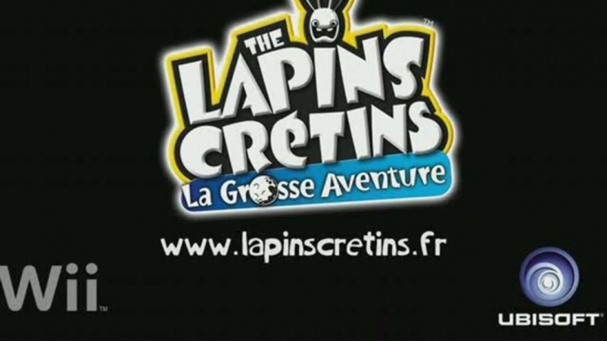 Lapins Crétins Lune Armstong Ubisoft