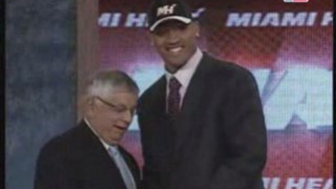 2008 NBA Draft Michael Beasley, No. 2