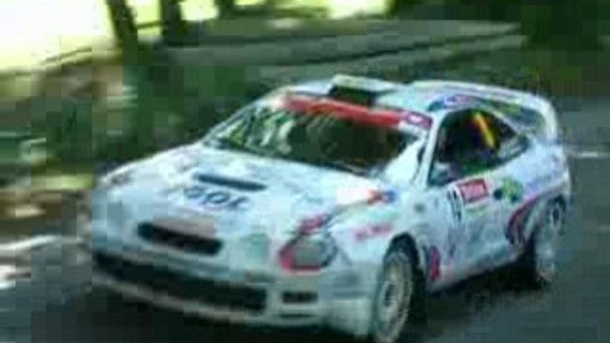 Patrick Rouillard Rallye Rouergue 2008 Toyota Celica GT Four