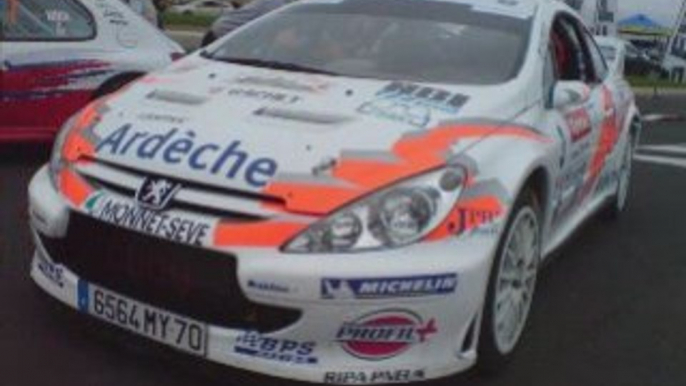 Rétro Rallye CUOQ 307 WRC Saison 2007