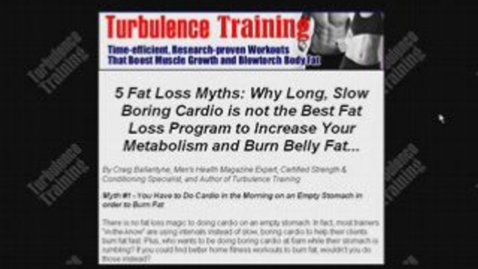 Turbulence Training - Fat Loss Home Workouts with Craig!