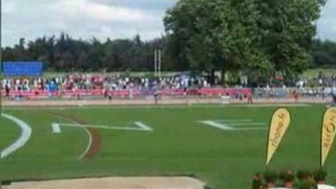 Final Relais 4x100m Junior Championnat de France Athlétisme