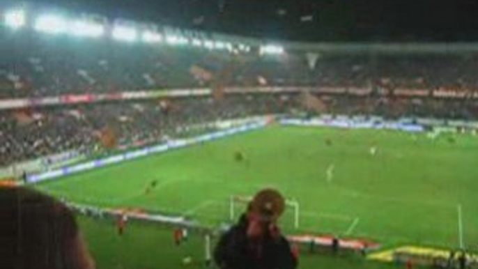 PSG-MONACO SAISON 2007/2008 TIFO LUTECE "GARDERIE"