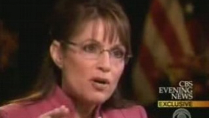Sarah Palin - Katie Couric CBS Interview (1/2)