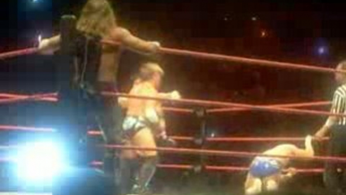 wwe finish cm punk et hbk a paris bercy