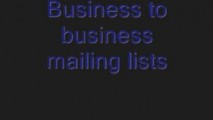 Email Lists, Free Email Mailing Lists, Email Lists For Sale,