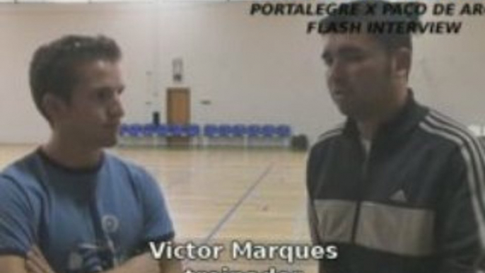 Portalegre vs CDPA: Flash Interview c/ Victor Marques