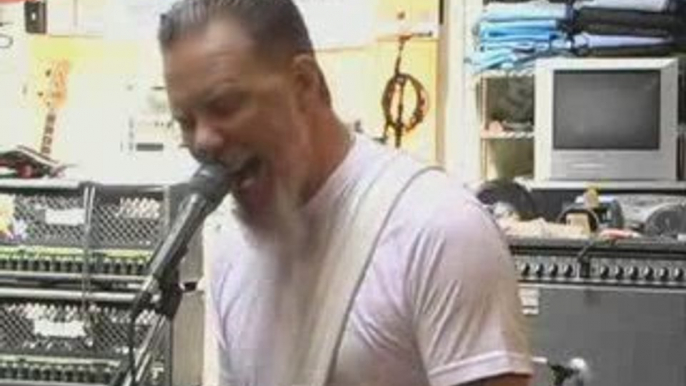 Metallica - Making Of Death Magnetic (James Hetfield)