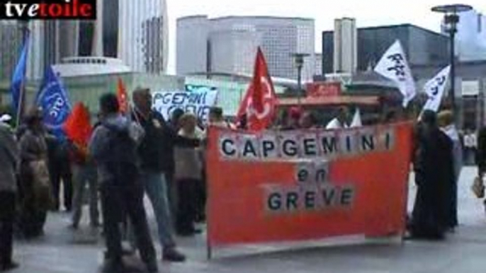 Grève à Capgemini pour les salaires (15/05/2008)