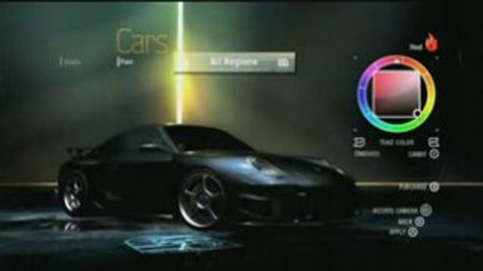 Need For Speed Undercover-Customisation