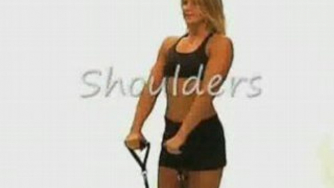 Exercise Bands - She Shows You 6 Resistance Bands Exercises