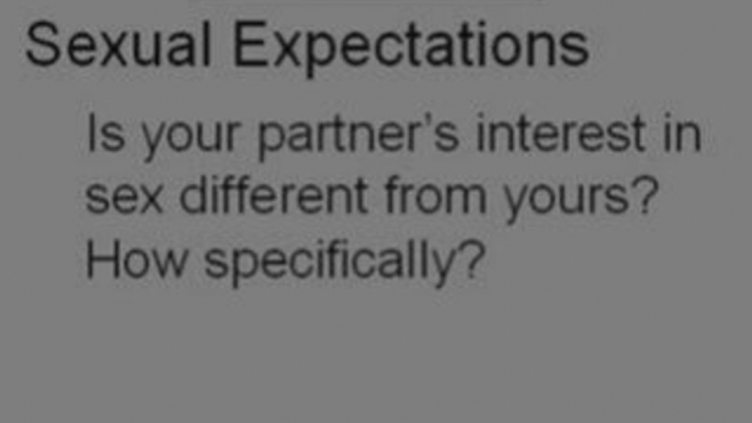 Premarital Counseling Questions