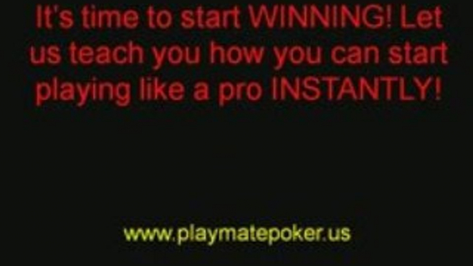 The Ultimate Poker Strategy, play poker like a pro INSTANTLY