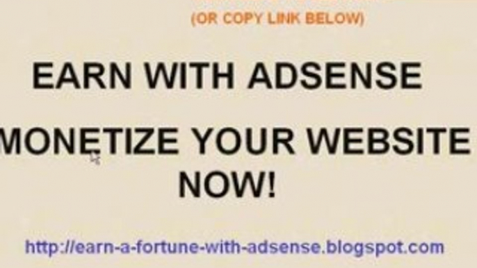 ADSENSE MONETIZE YOUR WEBSITE NOW. SECRETS REVEALED!