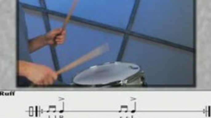 Ruff - Drum Rudiment - Play Drums - Drum Lessons