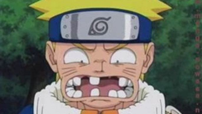 Naruto s'pete les dents