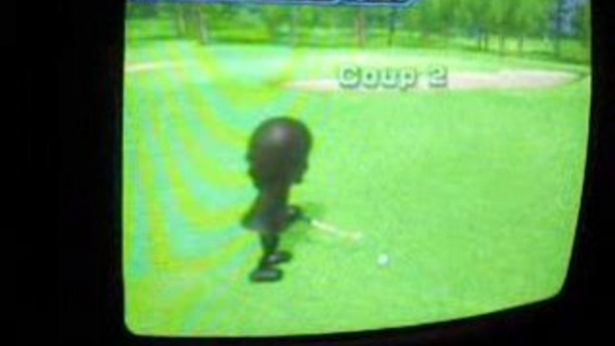 Anais au golf