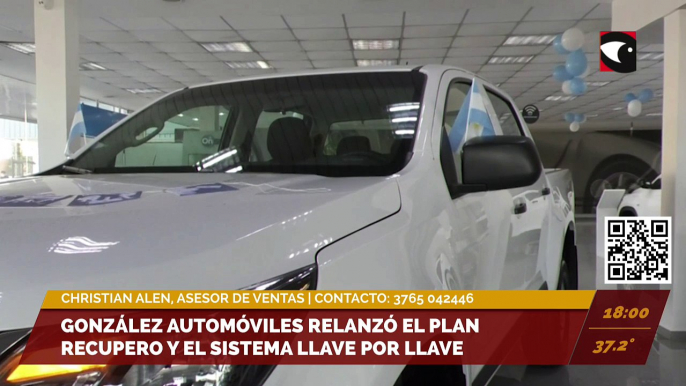 González Automóviles relanzó el Plan Recupero y el sistema Llave por Llave. Entrevista con Christian Alen, asesor de ventas.