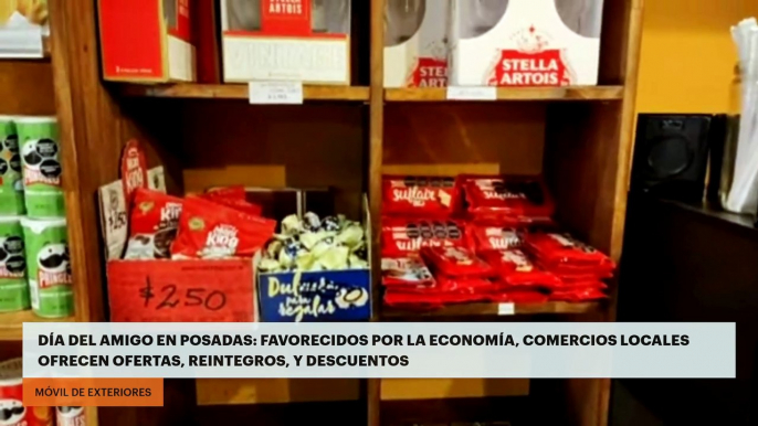 Día del Amigo en Posadas: favorecidos por la economía, comercios locales ofrecen ofertas, reintegros, y cuotas