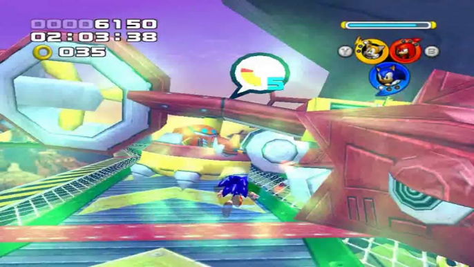 Sonic Heroes - Team Sonic - BOSS : Egg Albatross