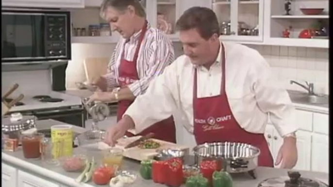 Baked Stuffed Peppers - Healthy Cooking with Jack Harris & Charles Knight