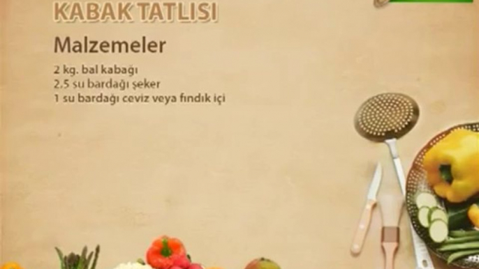 Kabak Tatlisi - Yemek Tarifi