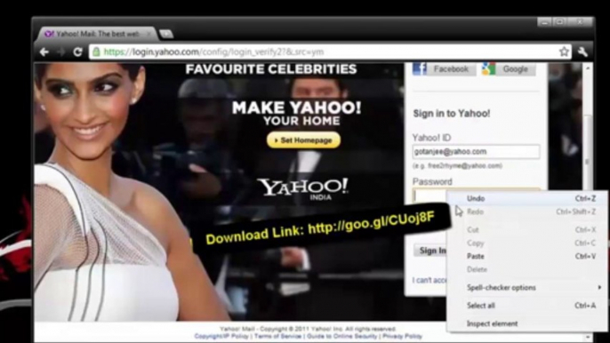 Hack Yahoo Hacking Yahoo Password Instantly Video 2013 (New) -343