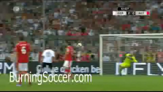 BurningSoccer.com - Germany 3-0 Austria All Goals & Summary