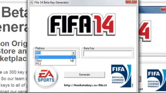 Fifa 14 Beta Generator