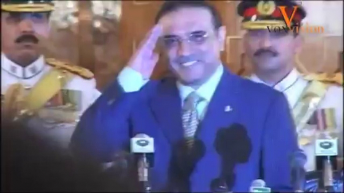 Thank you, Mr.President (ASIF ALI ZARDARI) Tribute -Sunday, September 8 - 2013 PAKISTAN PEOPLES PARTY, BILAWAL HOUSE - KHI — at President House, Islamabad.