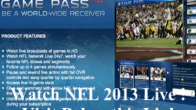 Watch Seattle Seahawks vs Carolina Panthers Live online NFL Football 2013 Week 1 streaming