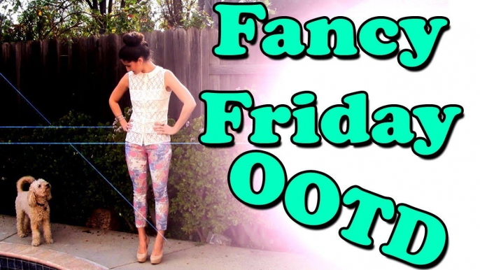 OOTD - Floral Fancy Friday!