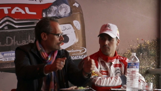 Un coach très spécial pour Dani Sordo au Rallye d'Allemagne - Citroën WRC 2013