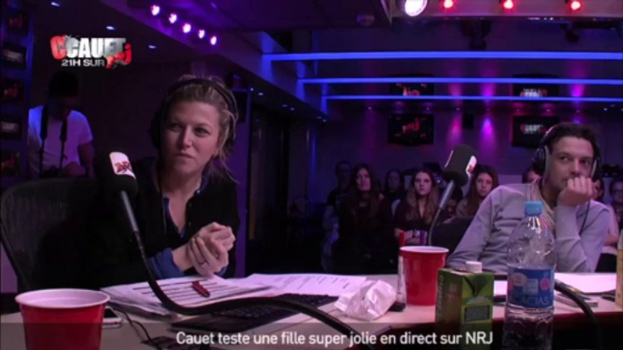 Cauet teste une fille super jolie en direct sur NRJ - C'Cauet sur NRJ