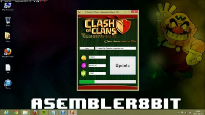 Clash of clans hack coins, elixir, gems auto hack