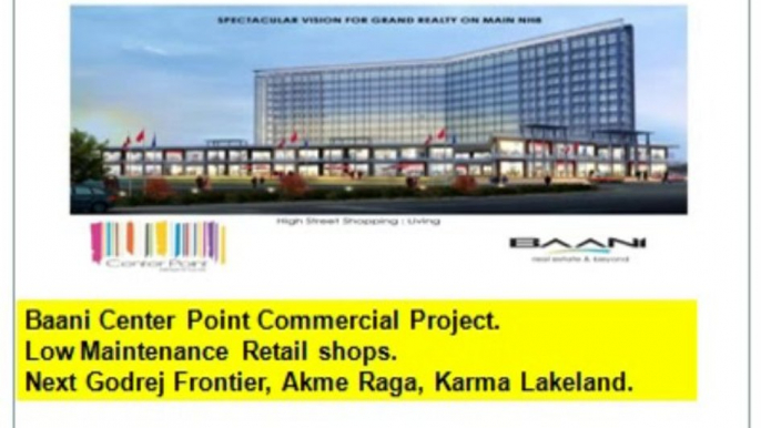 Baani Commercial projects****8826866551****Center point sec 80