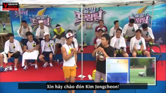 [Vietsub] Let's go! Dream Team Ep 191 Part 1 {Guest: Minhyuk (BTOB), Sanghun (100%)...}