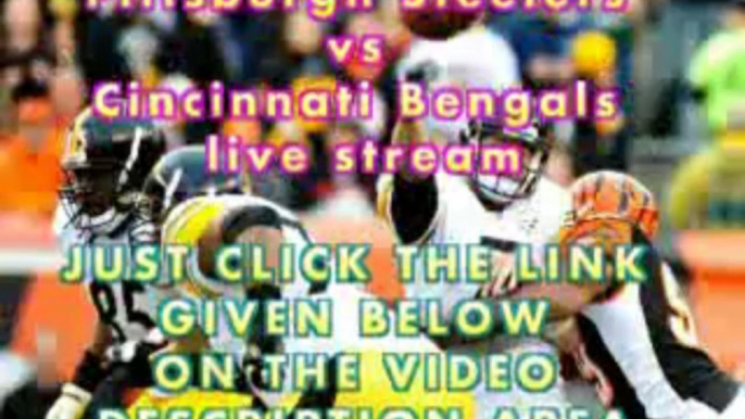 YAHOO SEARCH:+WATCH+Pittsburgh Steelers vs Cincinnati Bengals live stream NFL Monday Night Exclusive